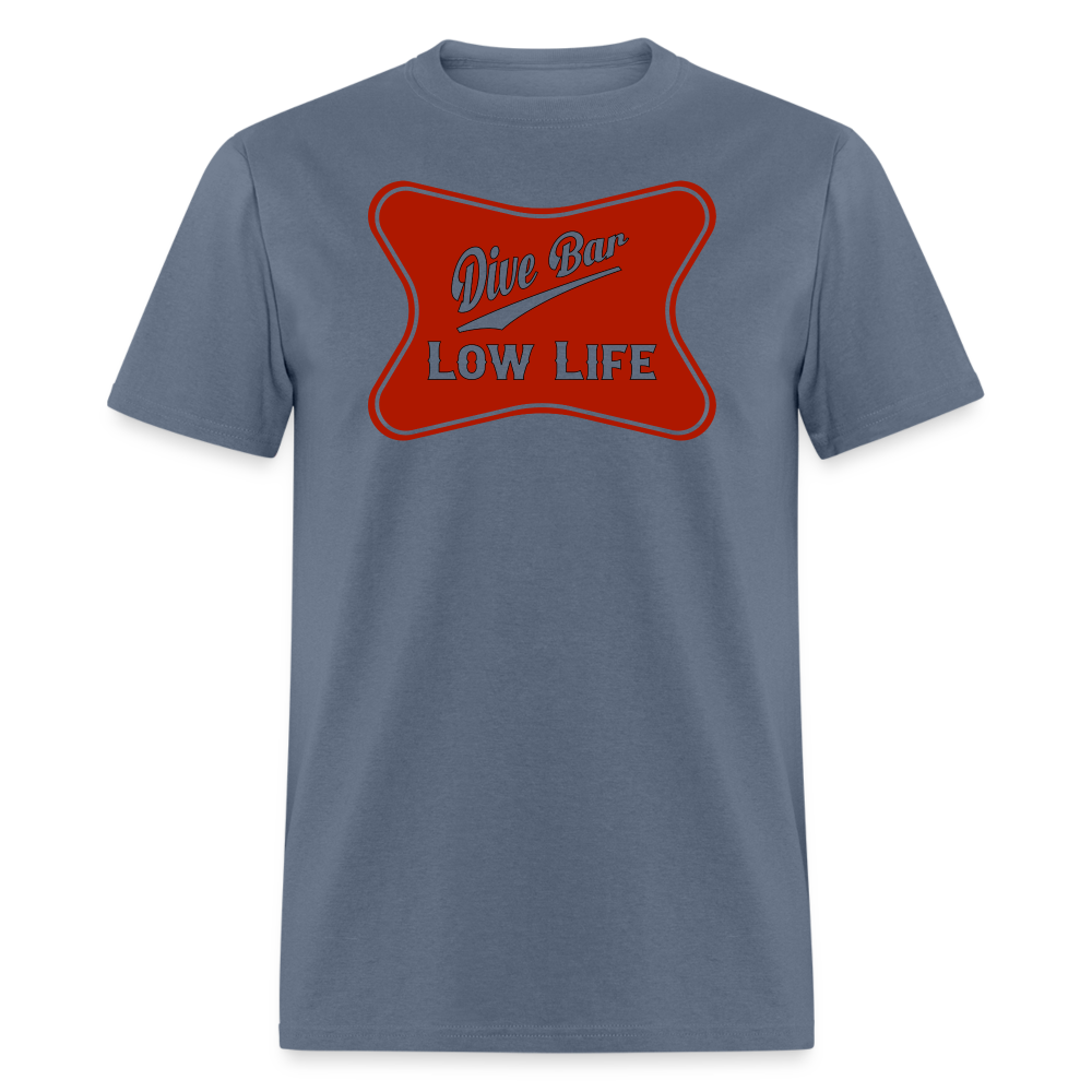 Dive Bar - Red - Unisex Classic T-Shirt - denim