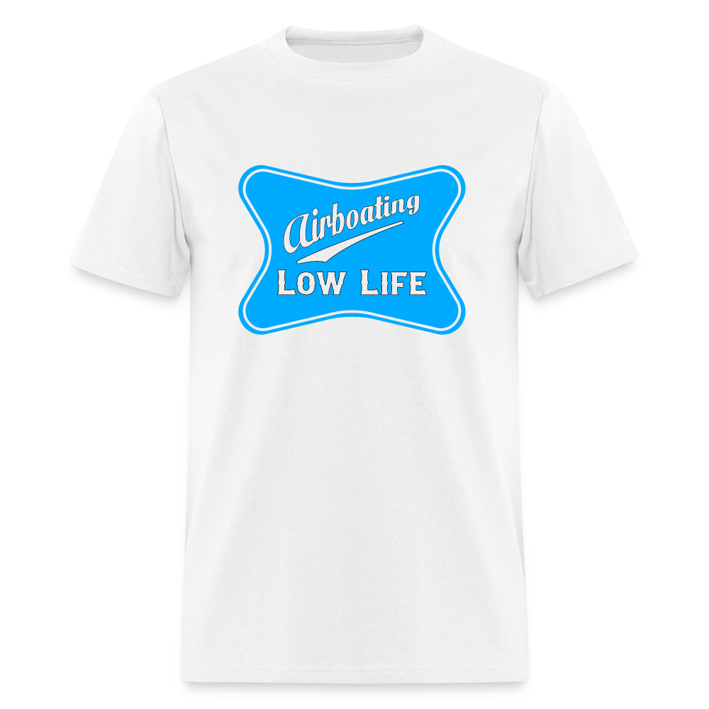 Airboating - Light Blue - (Unisex) Classic T-Shirt - white