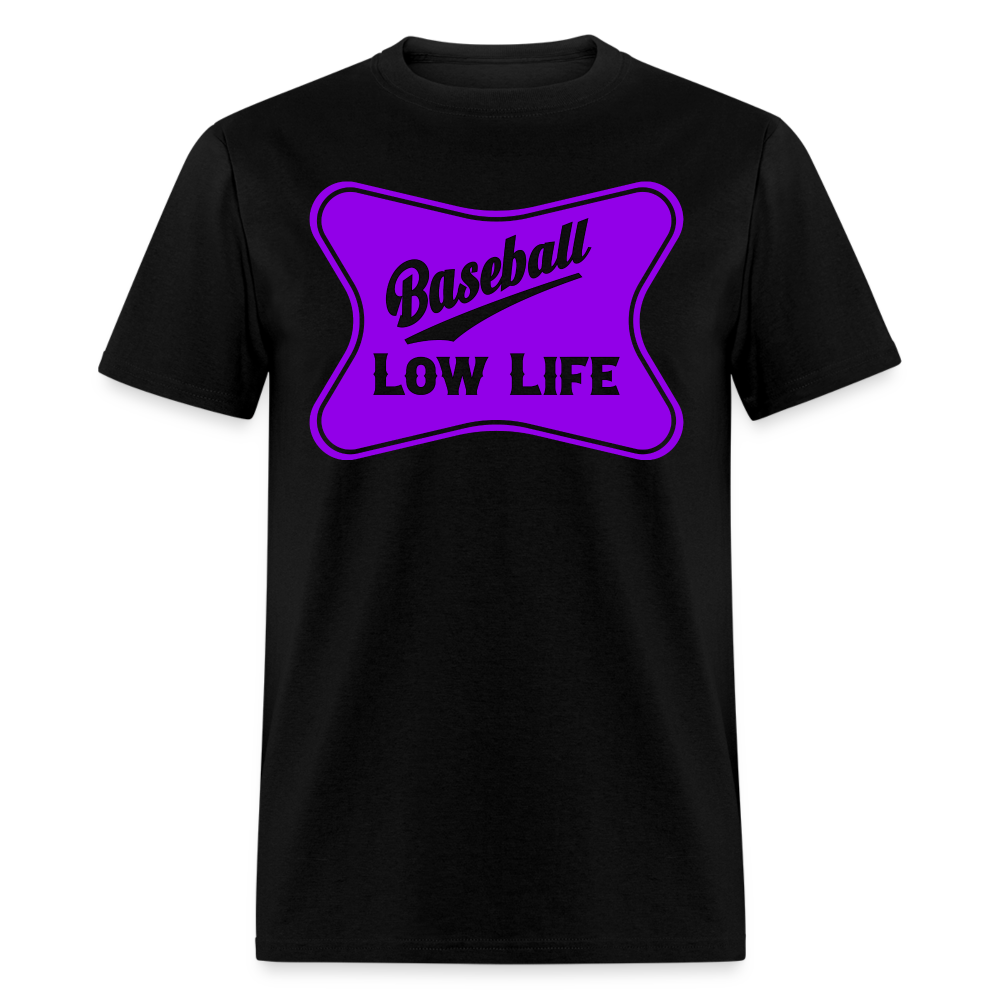 Baseball - Purple - Unisex Classic T-Shirt - black