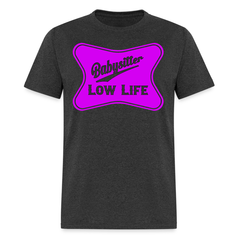 Babysitter - Purple - Unisex Classic T-Shirt - heather black