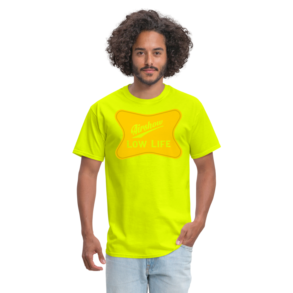 Airshow yellow logo - Unisex Classic T-Shirt - safety green