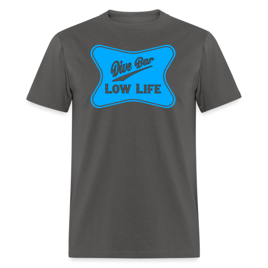 Dive Bar - Light Blue - Unisex Classic T-Shirt - charcoal