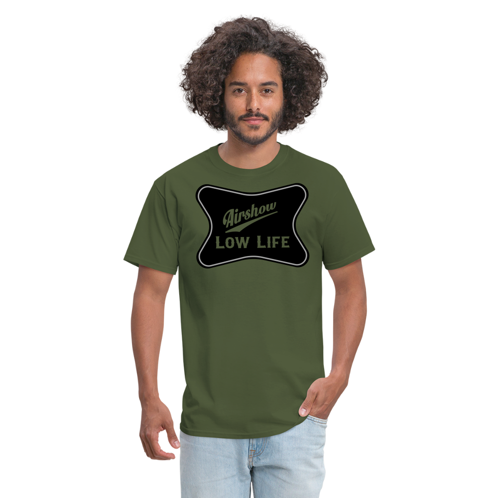 Airshow - Black - Unisex Classic T-Shirt - military green