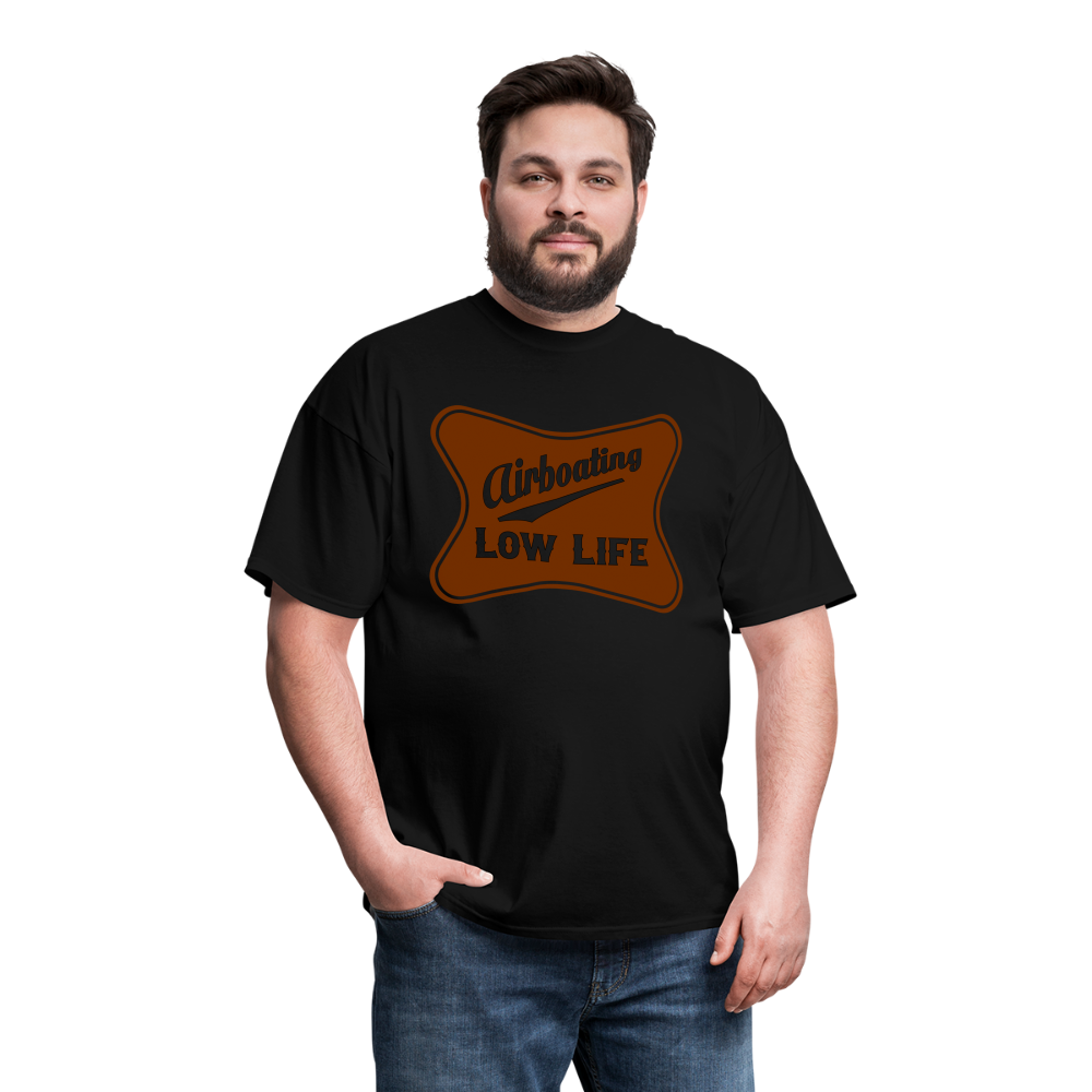 Airboating - Brown - (Unisex) Classic T-Shirt - black