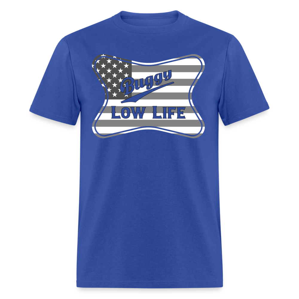 Buggy - Gray & White Patriotic - Unisex Classic T-Shirt - royal blue