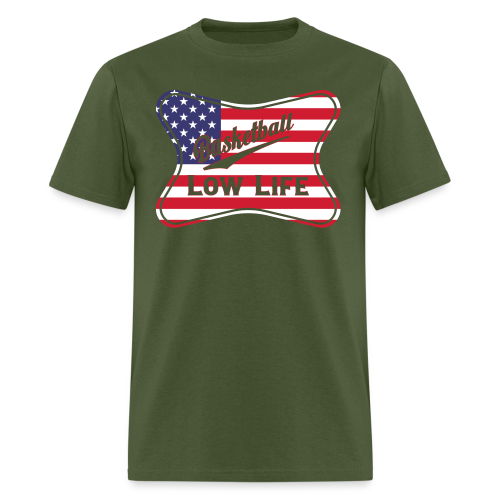 Basketball - Patriotic - Unisex Classic T-Shirt - military green