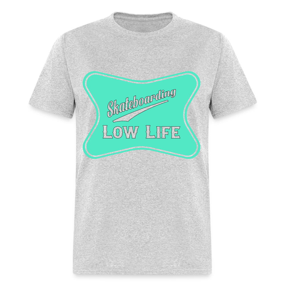 Skateboarding - Teal - Unisex Classic T-Shirt - heather gray