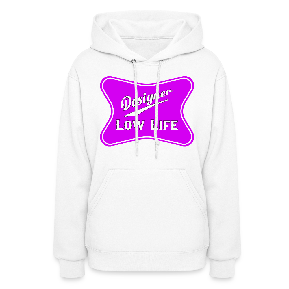 Designer - Pink - Women's Hoodie - white