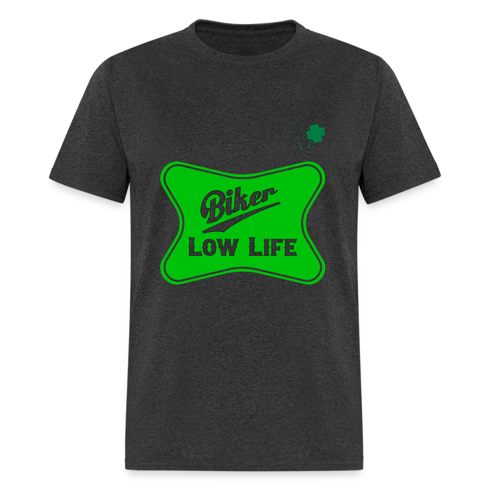 Biker - green - Unisex Classic T-Shirt - heather black