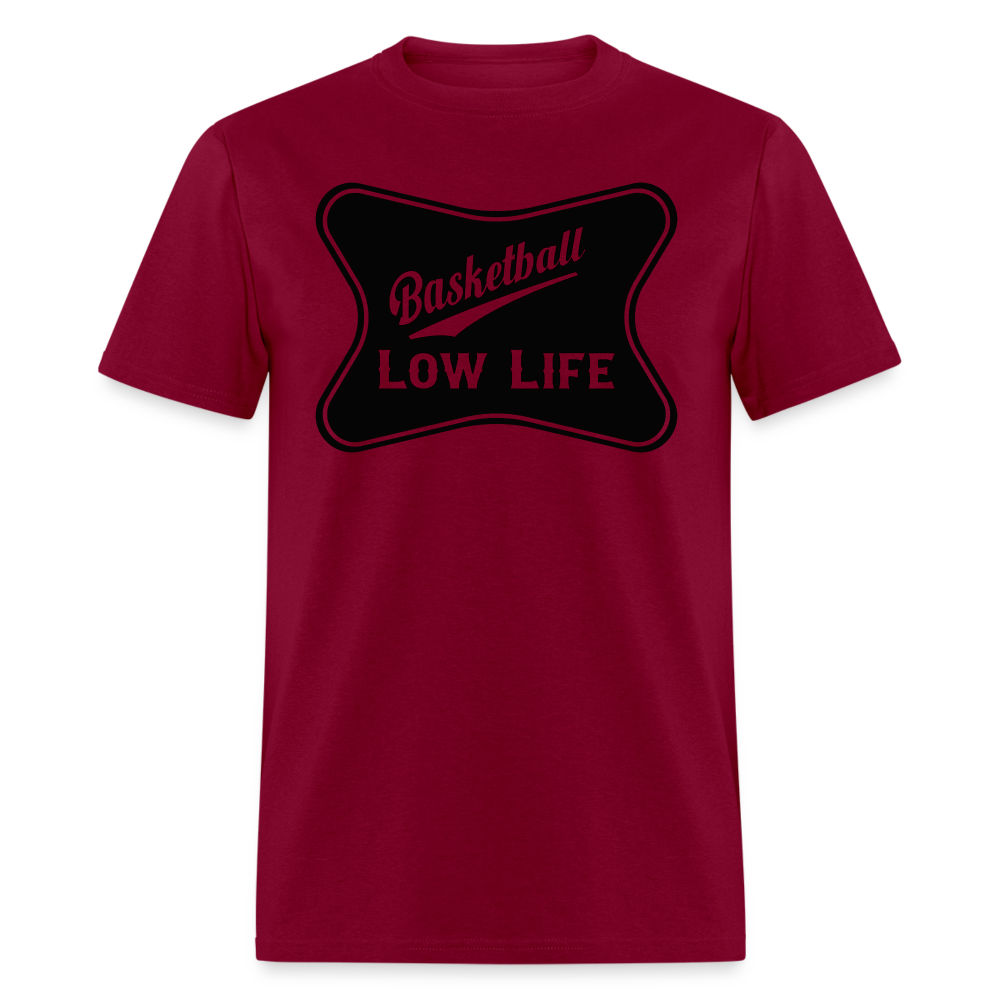 Basketball - Black - Unisex Classic T-Shirt - burgundy