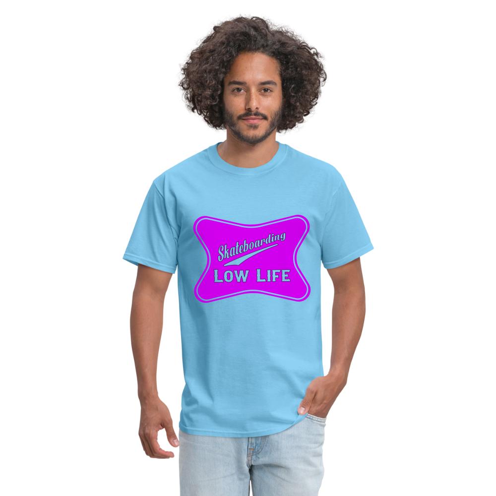 Skateboarding - Purple - Unisex Classic T-Shirt - aquatic blue