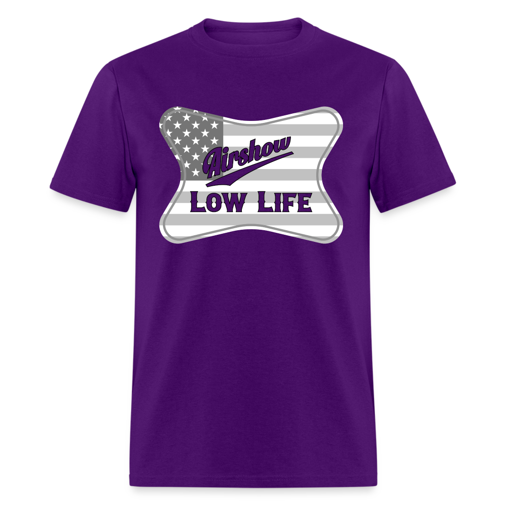 Airshow - American flag - Unisex Classic T-Shirt - purple