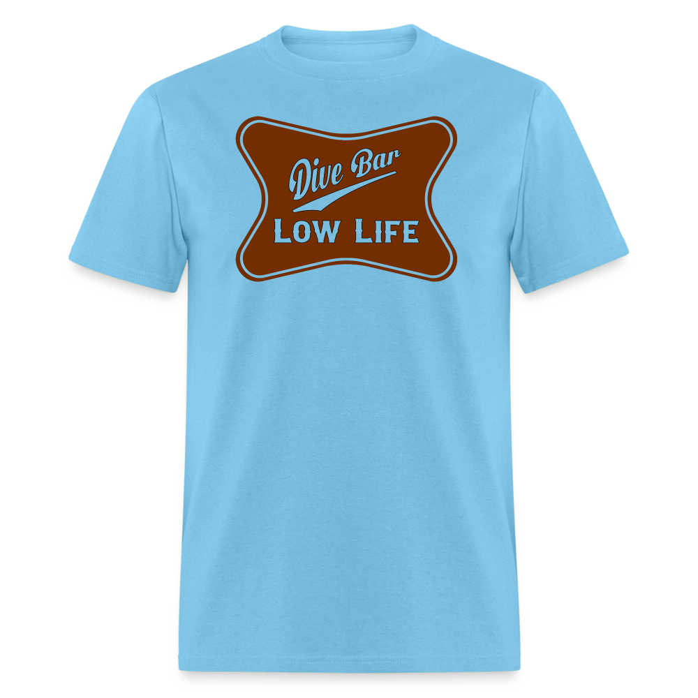 Dive Bar - Brown - Unisex Classic T-Shirt - aquatic blue