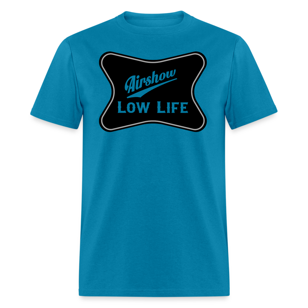Airshow - Black - Unisex Classic T-Shirt - turquoise