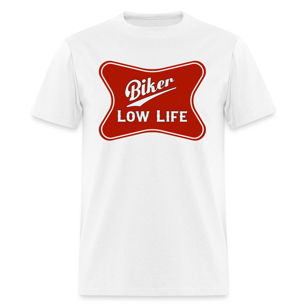 Biker - Red - Unisex Classic T-Shirt - white