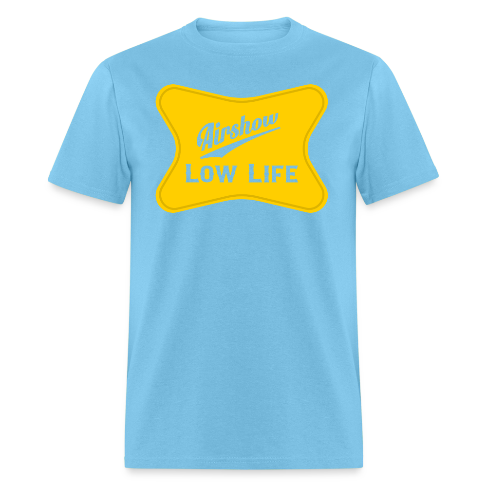 Airshow yellow logo - Unisex Classic T-Shirt - aquatic blue