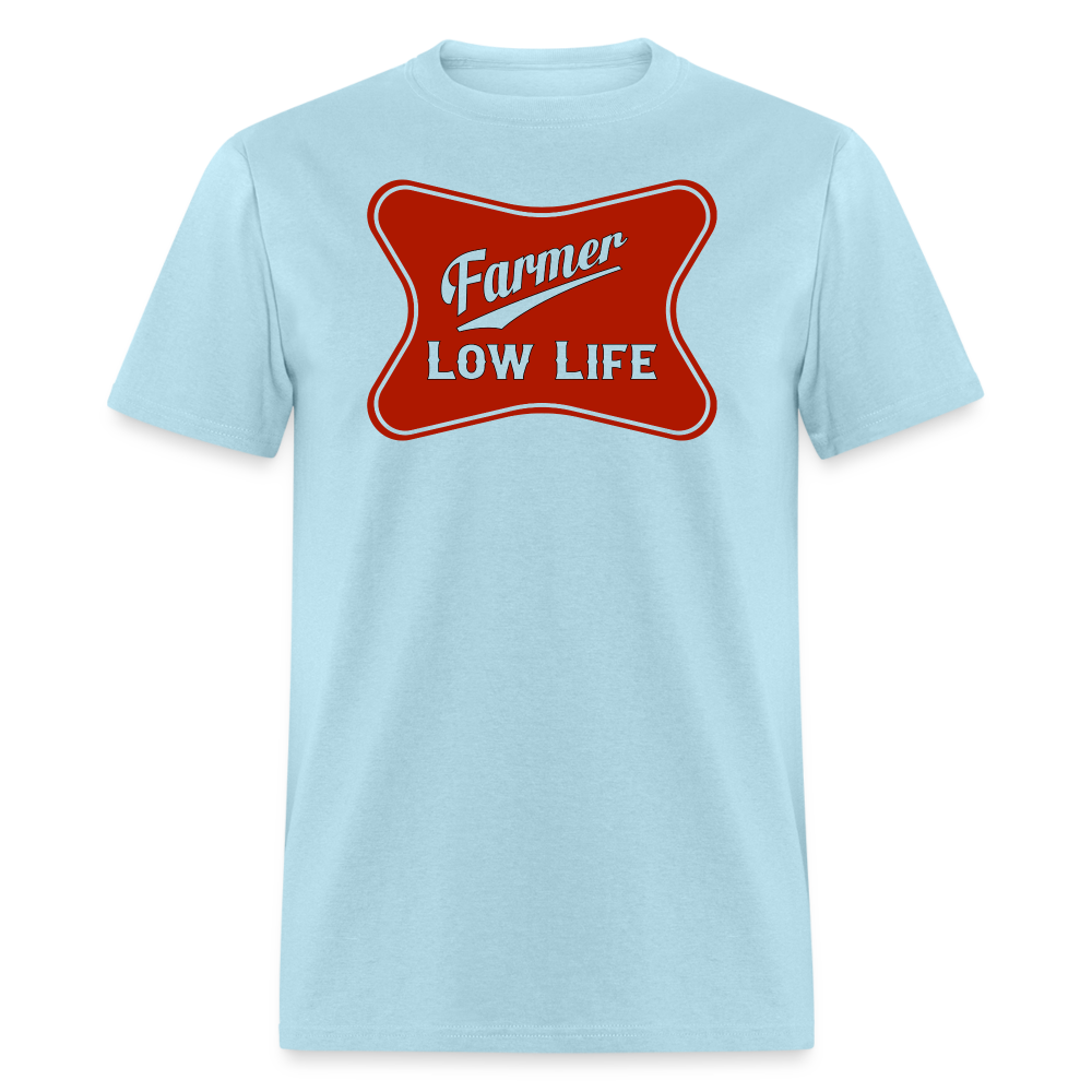 Farmer - Red - Unisex Classic T-Shirt - powder blue
