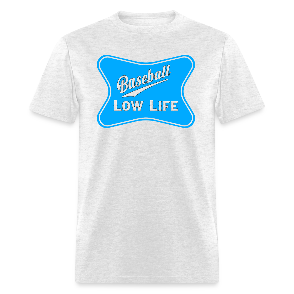 Baseball - Light Blue - Unisex Classic T-Shirt - light heather gray