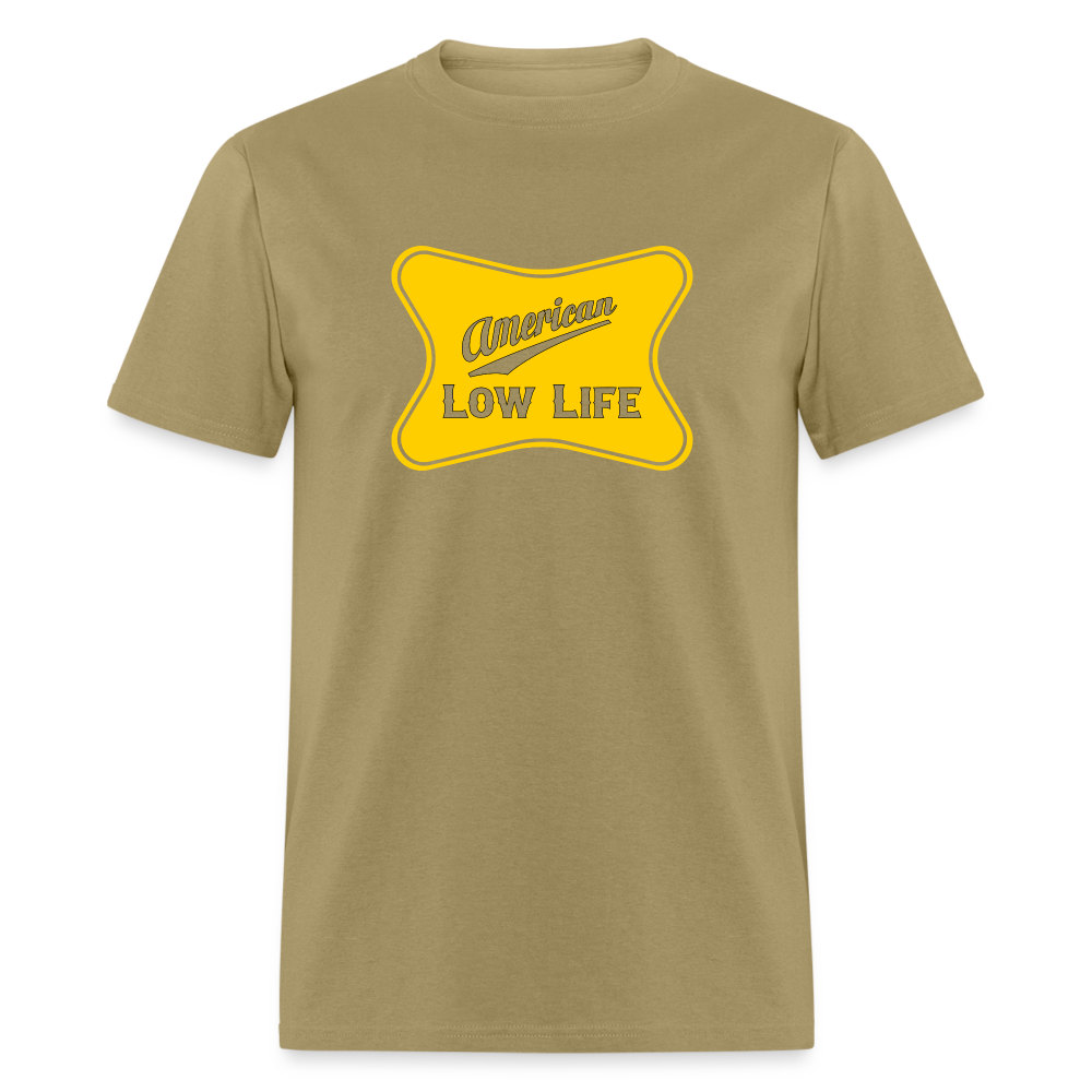 American - Yellow - (Unisex) Classic T-Shirt - khaki
