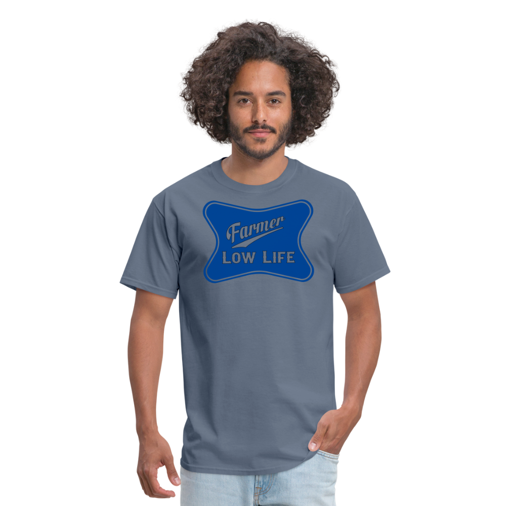 Farmer - Blue - Unisex Classic T-Shirt - denim