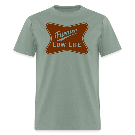 Farmer - Brown - Unisex Classic T-Shirt - sage
