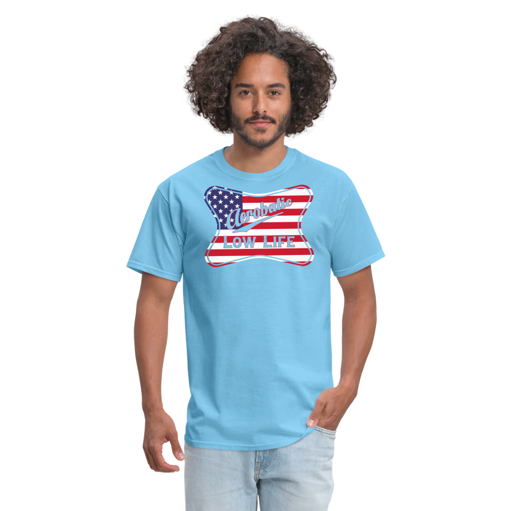 Aerobatic  Unisex Classic T-Shirt - aquatic blue