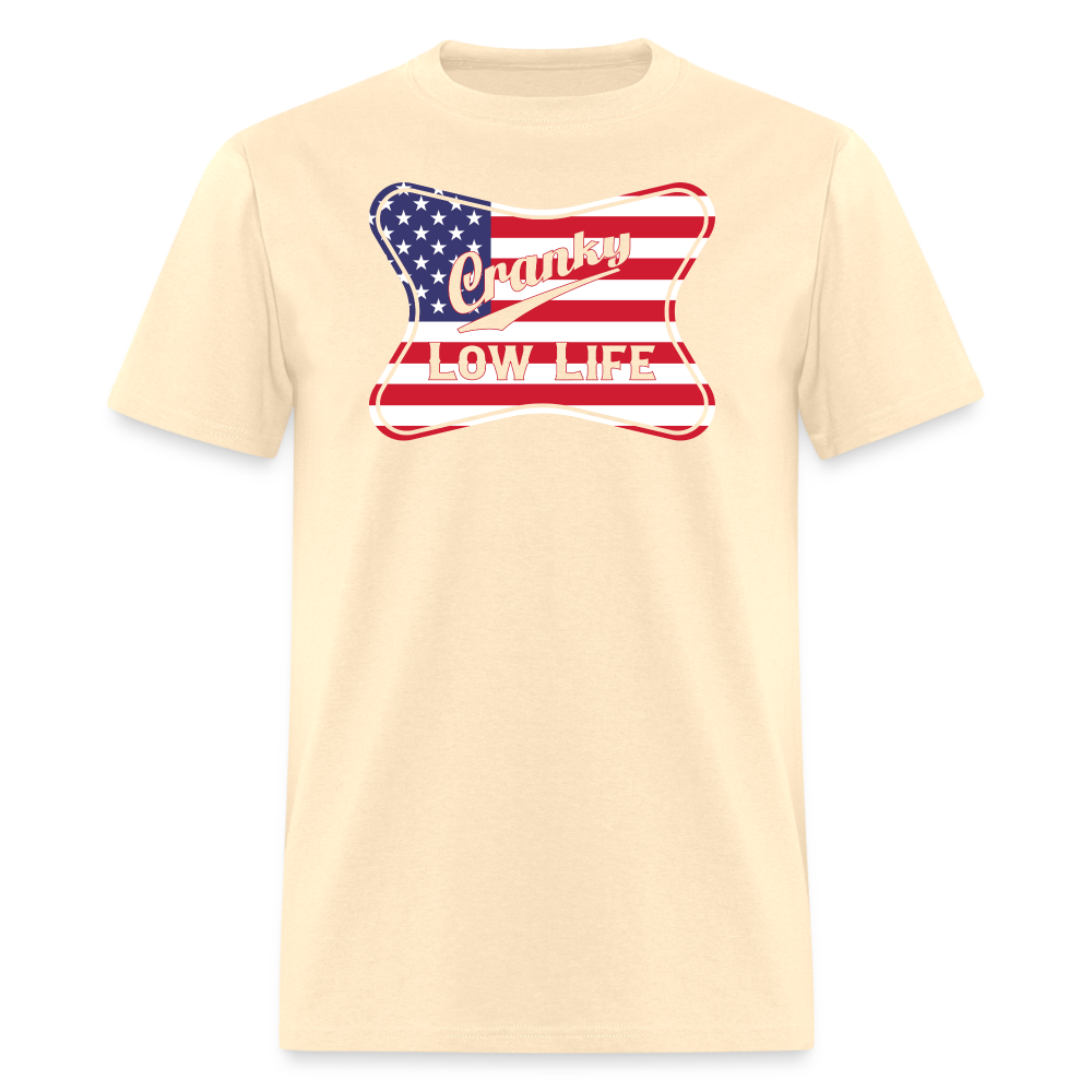 Cranky - Patriotic - Unisex Classic T-Shirt - natural