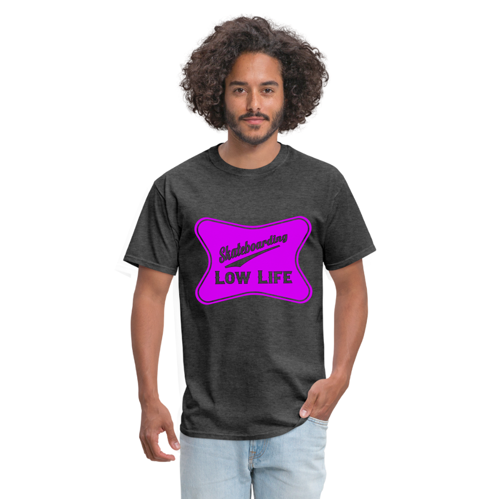 Skateboarding - Purple - Unisex Classic T-Shirt - heather black
