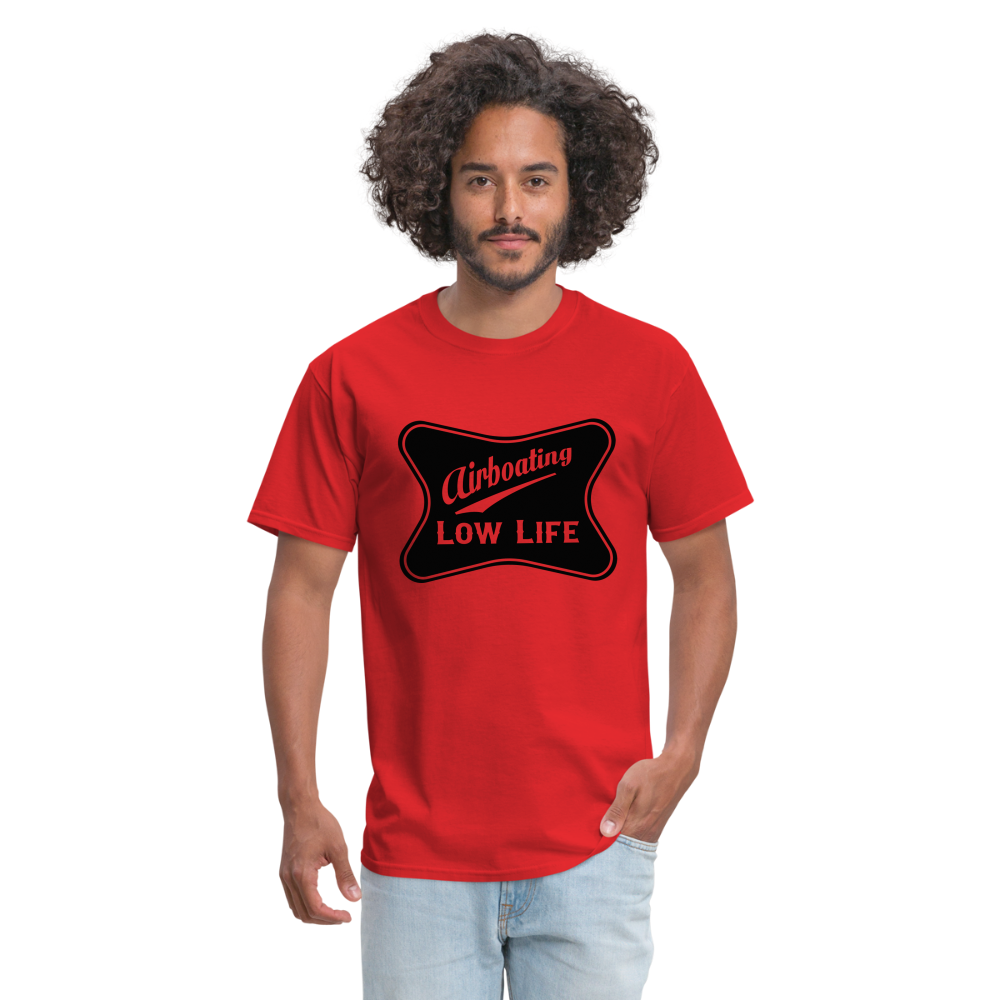 Airboating - Black - Unisex Classic T-Shirt - red