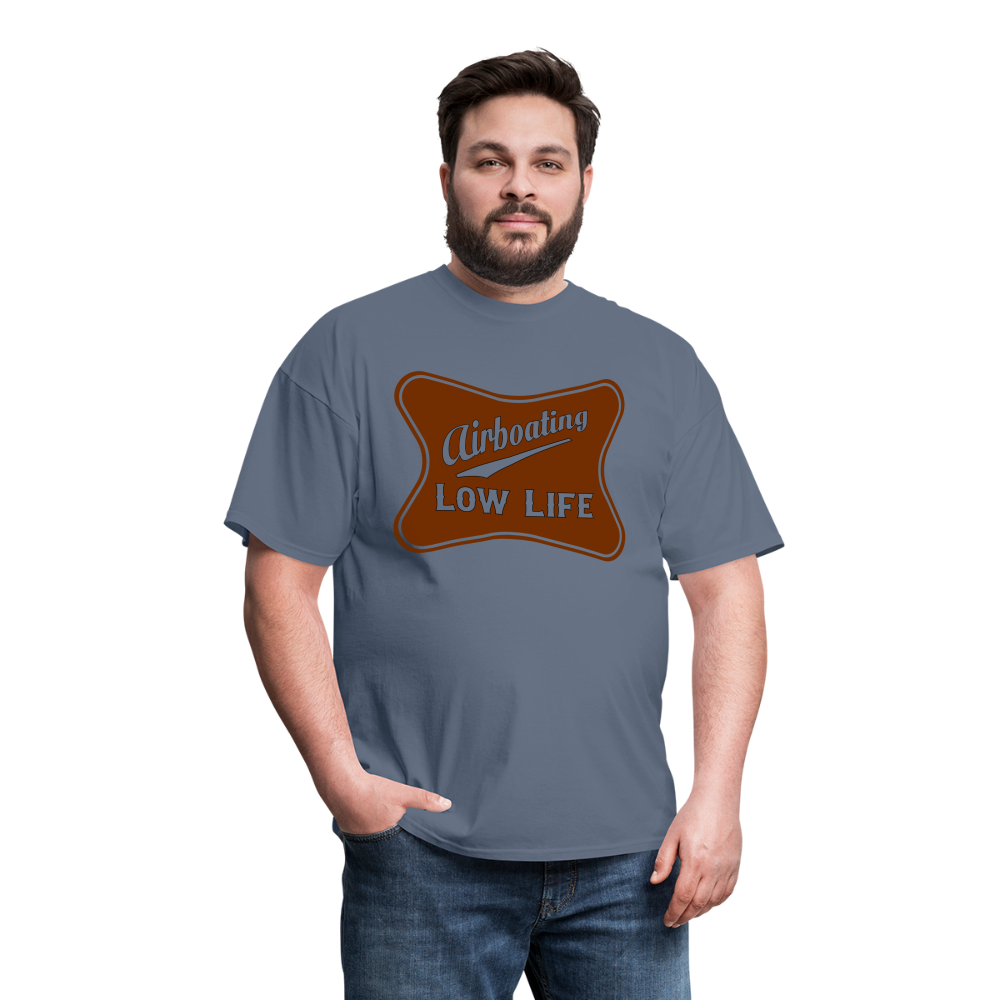 Airboating - Brown - (Unisex) Classic T-Shirt - denim