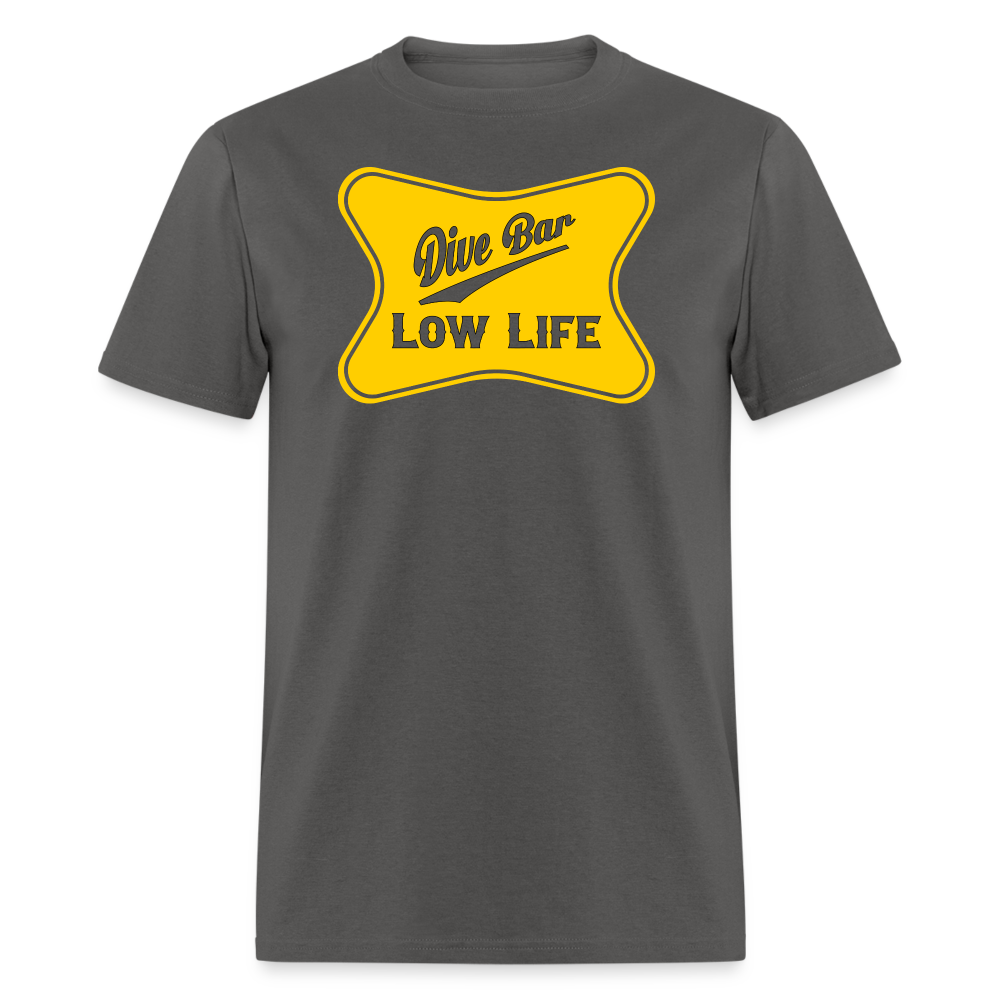 Dive Bar - Yellow - Unisex Classic T-Shirt - charcoal