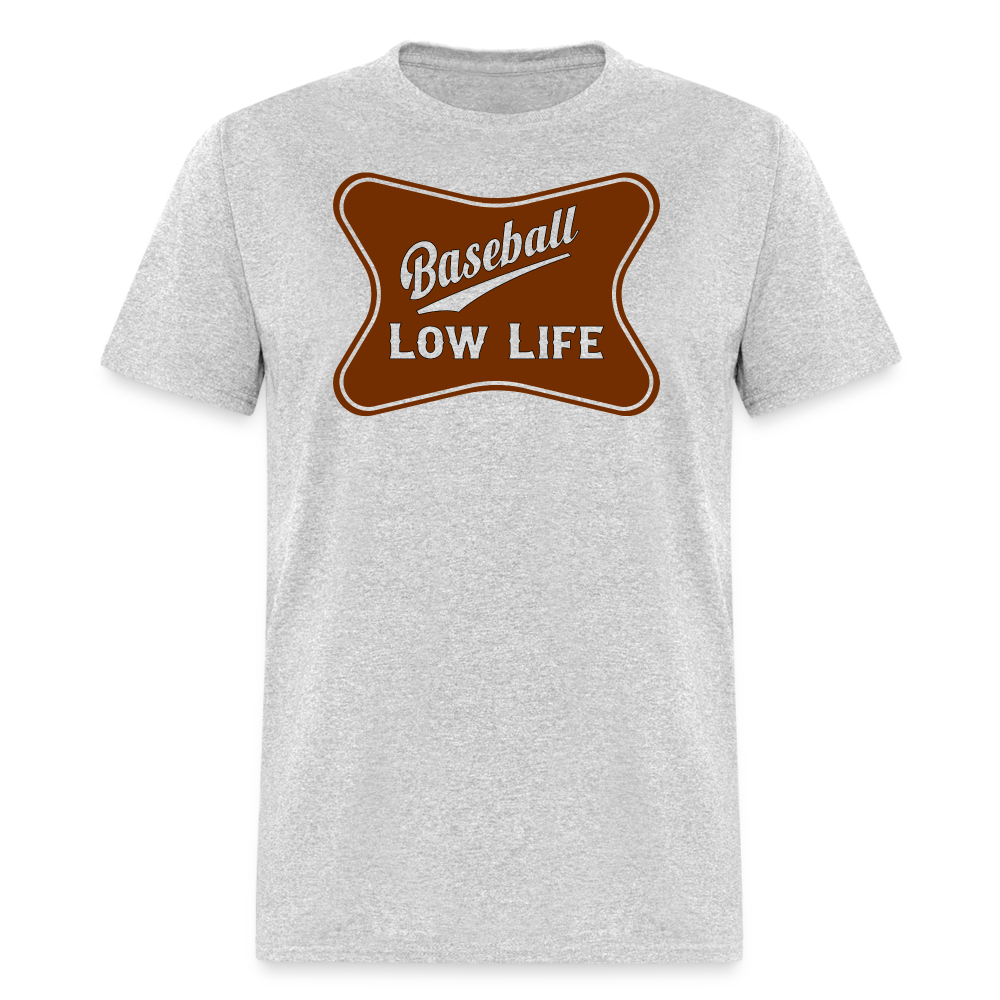 Baseball - Brown - Unisex Classic T-Shirt - heather gray
