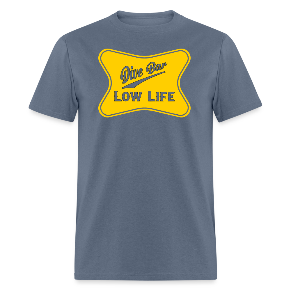 Dive Bar - Yellow - Unisex Classic T-Shirt - denim
