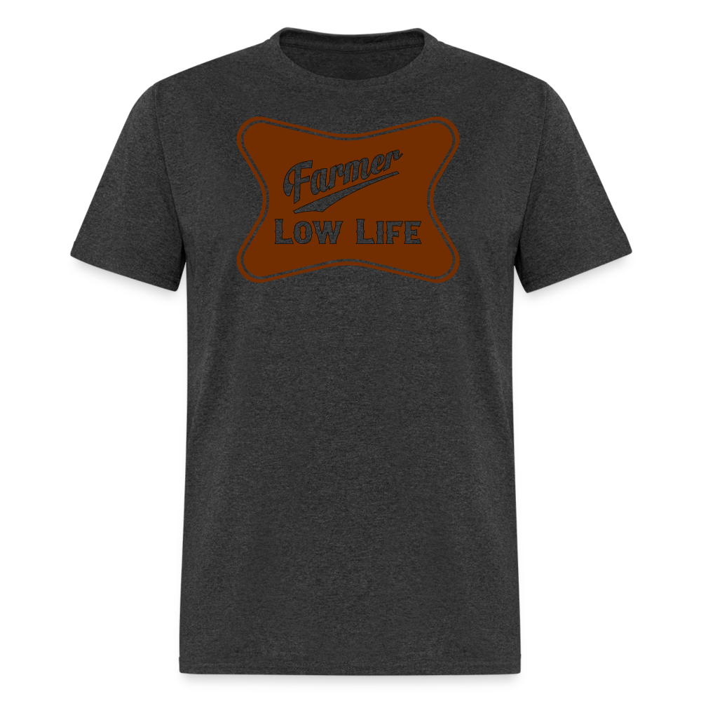 Farmer - Brown - Unisex Classic T-Shirt - heather black