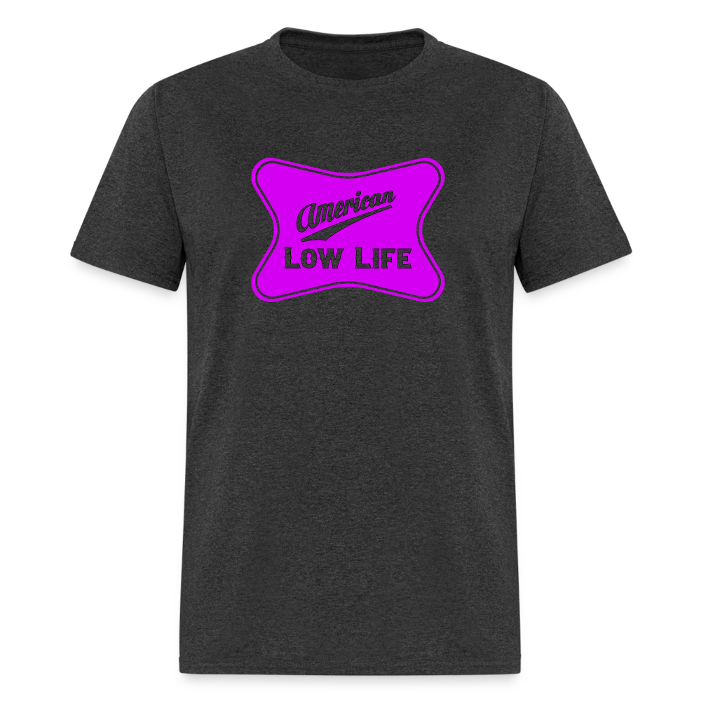 American - Pink - (Unisex) Classic T-Shirt - heather black