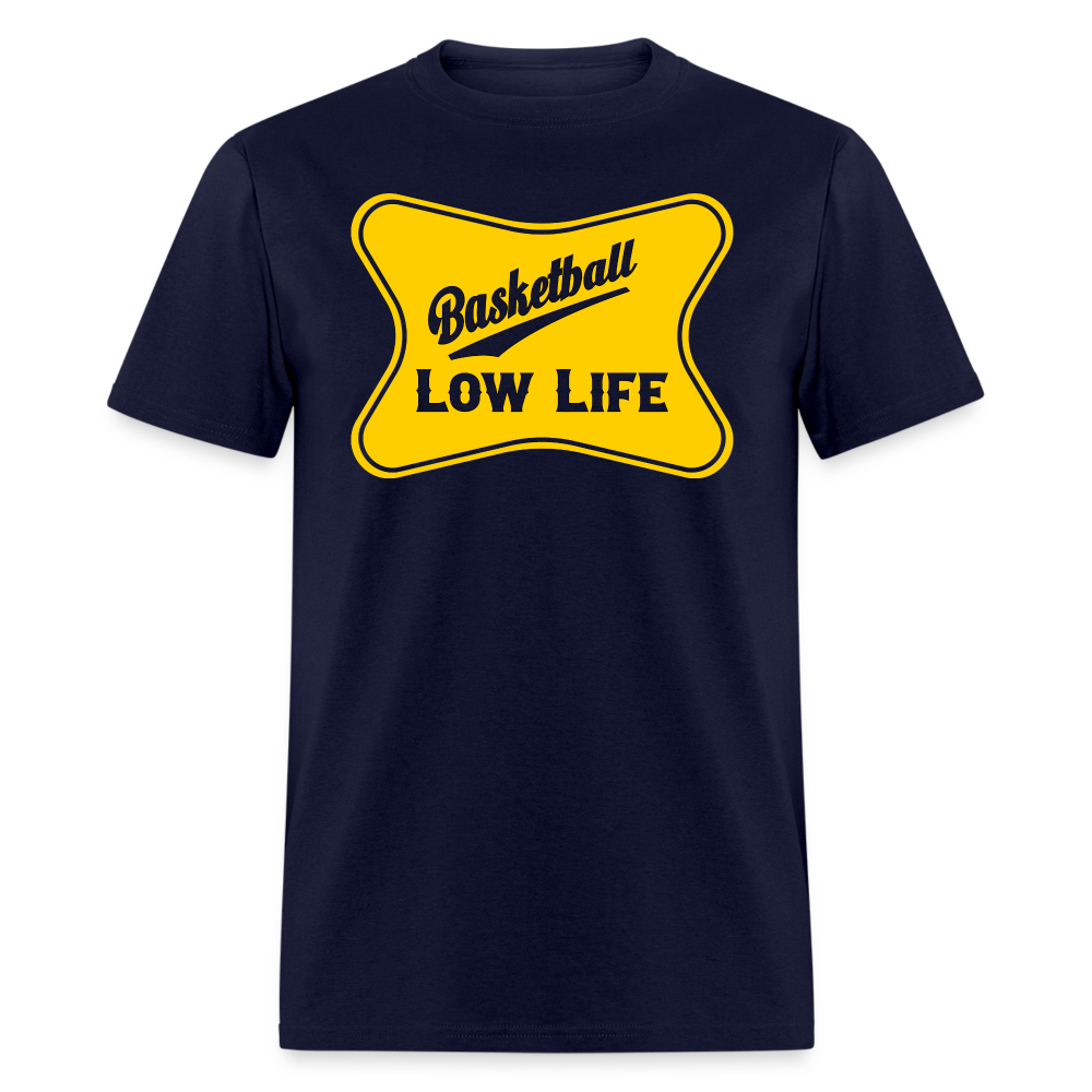 Basketball - Yellow - Unisex Classic T-Shirt - navy