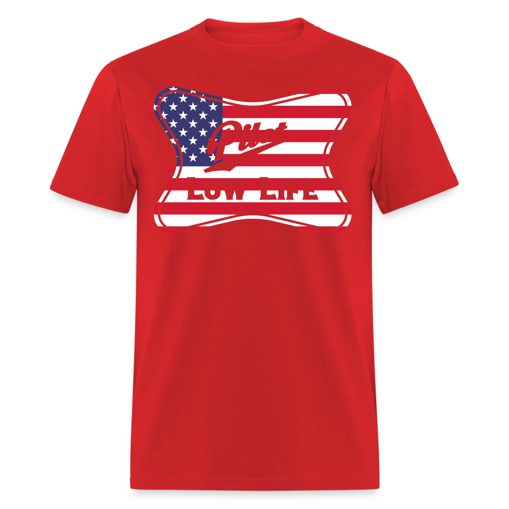 Pilot - Patriotic - Unisex Classic T-Shirt - red