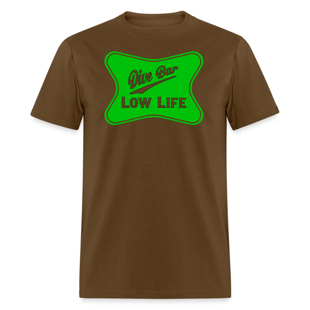 Dive Bar - Green - Unisex Classic T-Shirt - brown