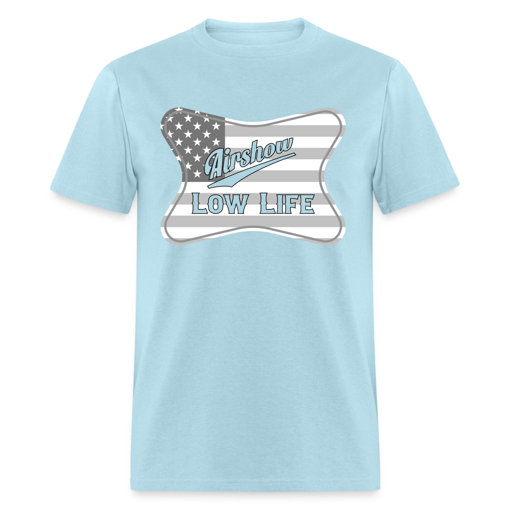 Airshow - American flag - Unisex Classic T-Shirt - powder blue
