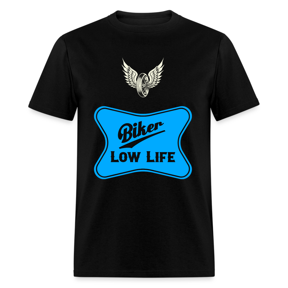 Biker - light blue - Unisex Classic T-Shirt - black