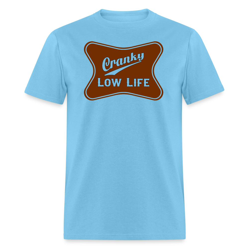 Cranky - Brown - Unisex Classic T-Shirt - aquatic blue