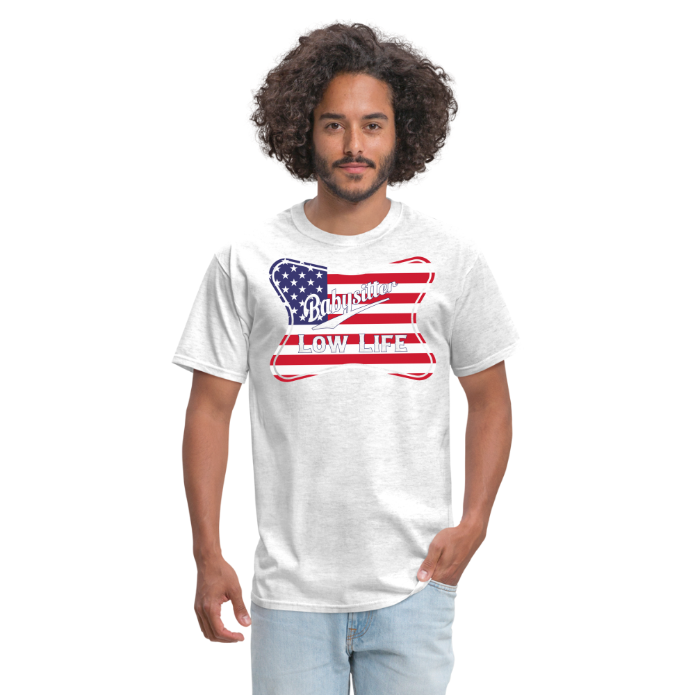 Babysitter - Flag - (Unisex) Classic T-Shirt - light heather gray