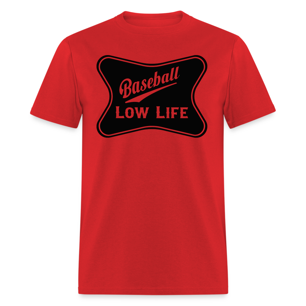Baseball - Black - Unisex Classic T-Shirt - red