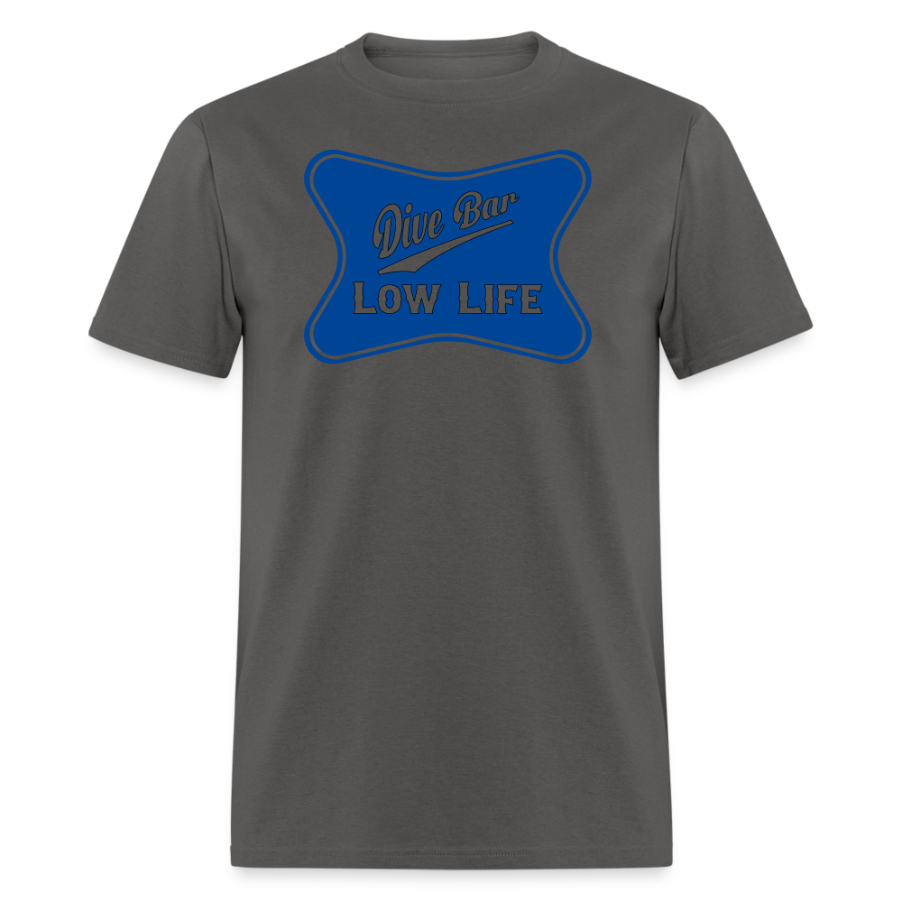 Dive Bar - Dark Blue - Unisex Classic T-Shirt - charcoal