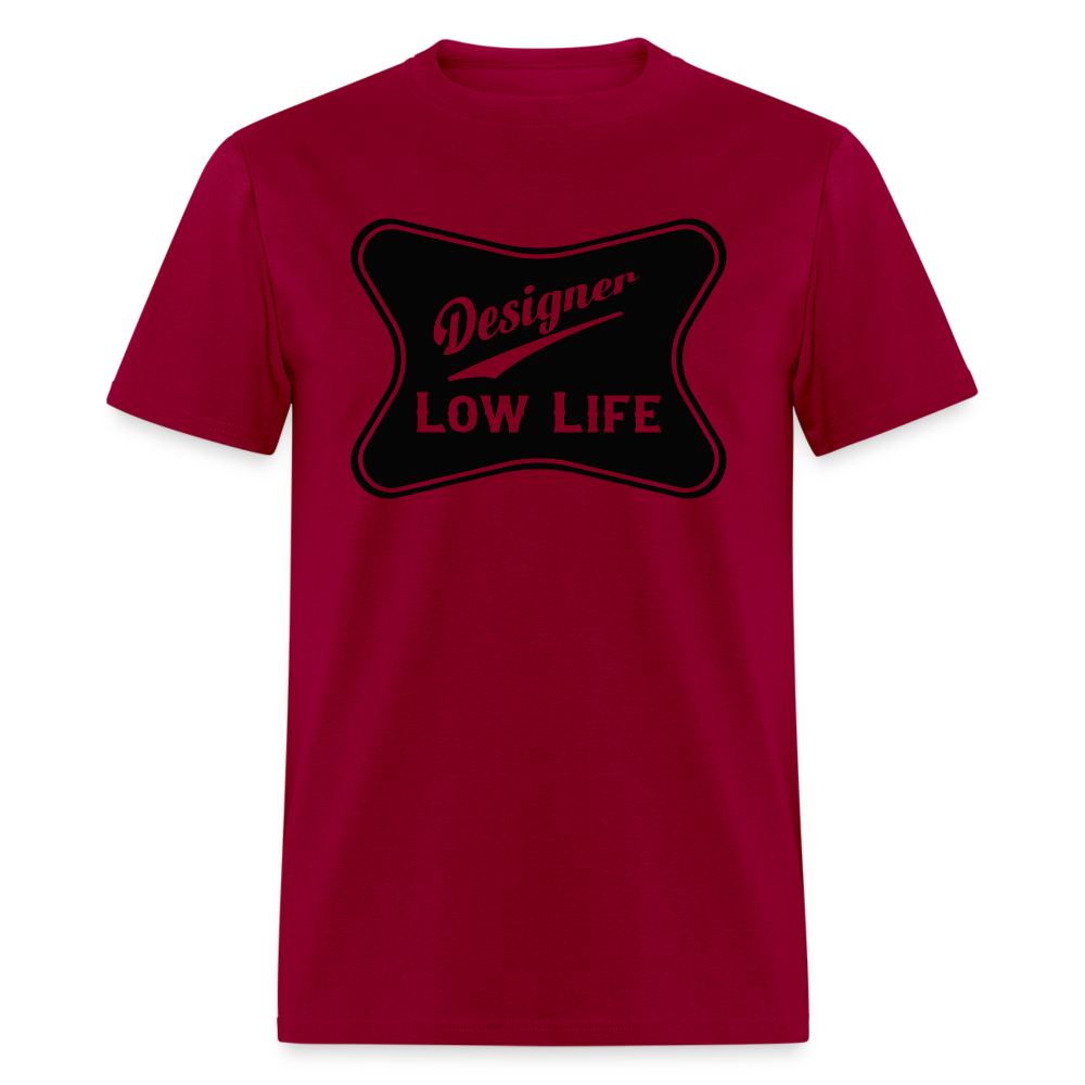 Designer - black - Unisex Classic T-Shirt - dark red
