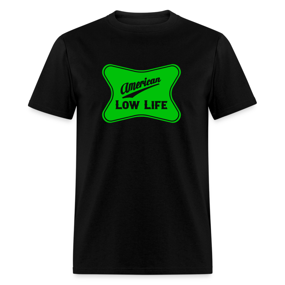 American - Green - (Unisex) Classic T-Shirt - black