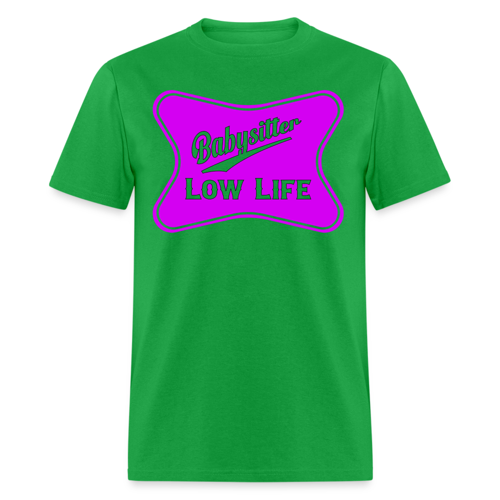 Babysitter - Purple - Unisex Classic T-Shirt - bright green
