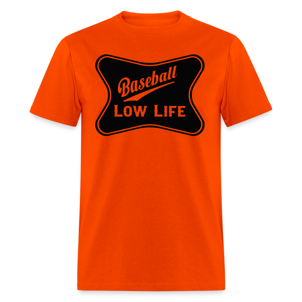 Baseball - Black - Unisex Classic T-Shirt - orange