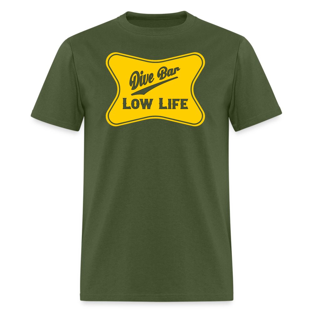Dive Bar - Yellow - Unisex Classic T-Shirt - military green