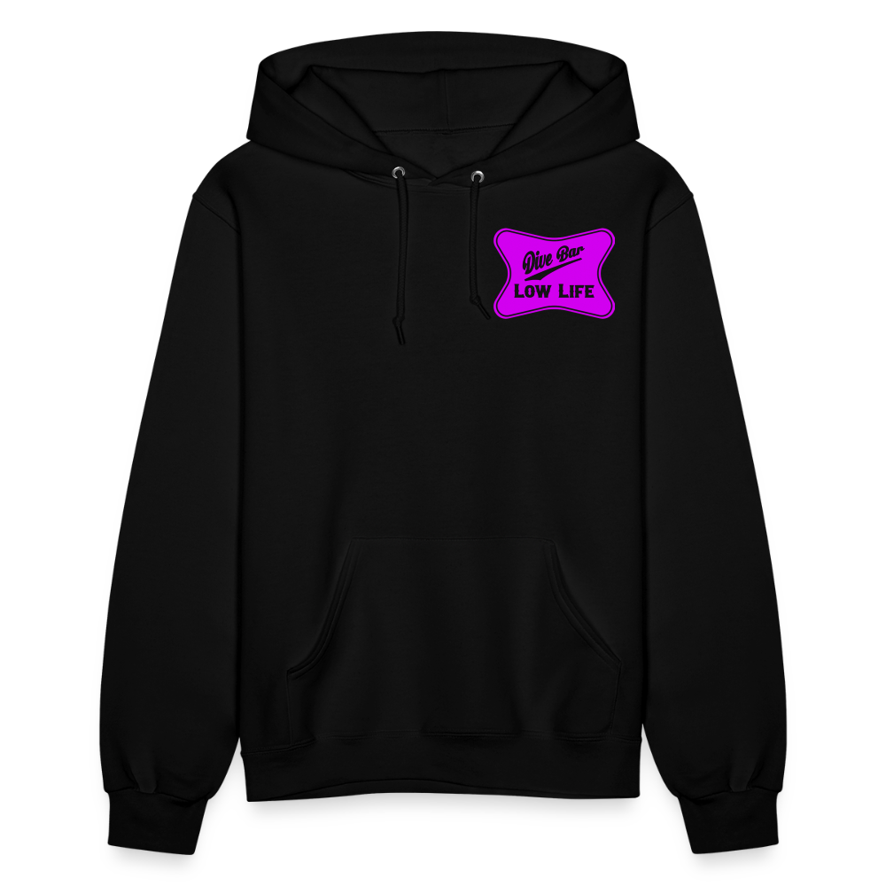 Dive Bar - Pink - Unisex Classic Hoodie - black